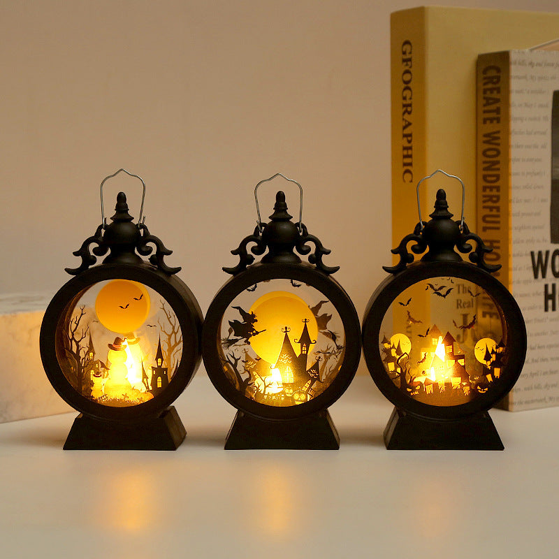 Retro Candle Portable Storm Lantern